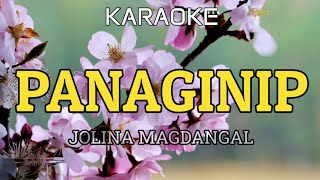 PANAGINIP  JOLINA MAGDANGAL  KARAOKE [upl. by Notsgnal]