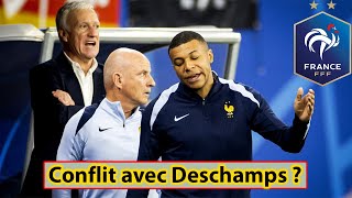 Kylian Mbappé écarté par Deschamps la vraie raison  Une tension qui monte [upl. by Yenitirb]