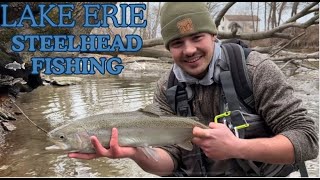 Steelhead Fishing in Erie Pa [upl. by Tisdale]