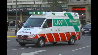 15 min Ambulancias en emergencia Buenos Aires [upl. by Htinnek]