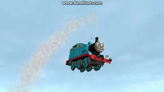 Trainz Remake Clip  The Great Race  Thomass Bridge Jump With Russian Subtitles [upl. by Jedidiah]