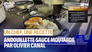 La recette de landouillette sauce moutarde façon bouchon lyonnais [upl. by Akinohs]