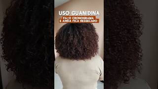 Porque guanidina deixa o cabelo ressecado cachosrelaxados guanidina relaxamentocapilar [upl. by Nosliw]