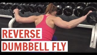 Reverse Dumbbell Fly [upl. by Tapes]