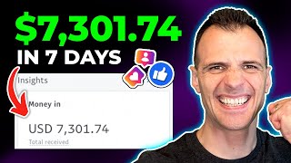 Make 7301 in 7 Days How to Make Money with INSTAGRAM Reels and FACEBOOK Reels for Beginners [upl. by Ahsinej717]