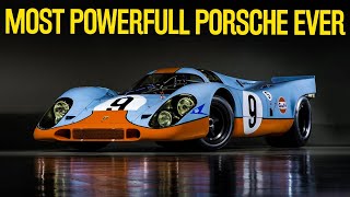 Porsche 917 The Flat 12 Beast that Conquered Ferrari [upl. by Rosalie]