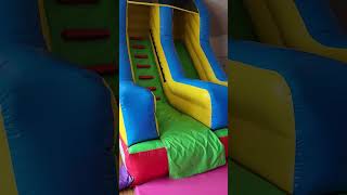 Bouncy Castle amp Inflatable Bouncy Slide Hire Meanwood Community Centre in Leeds LS7 [upl. by Heathcote]