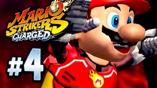 Super Mario  Mario Strikers Charged 4 Coop [upl. by Adnah]