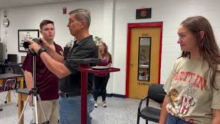 Robertsdale High Schools JROTC leader is a Golden Apple winner [upl. by Ogdon]