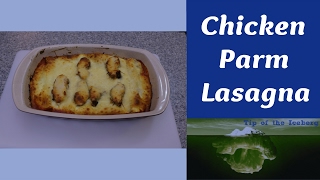 Quick and Easy Chicken Parm Lasagna recipe [upl. by Ashjian]