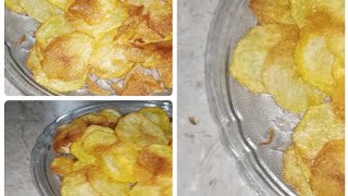 Homemade crispy potato chips recipe TheKitchenkreations95 [upl. by Elliven]