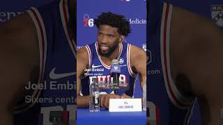 Joel Embiid focused on doing quotwhatever it takesquot to be healthy in postseason [upl. by Magena728]