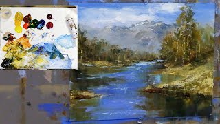 Painting Knife Techniques for Landscape Artists [upl. by Lantz]