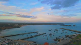 Sagres Portugal  Aerial view part1 movie [upl. by Anilatsyrc459]