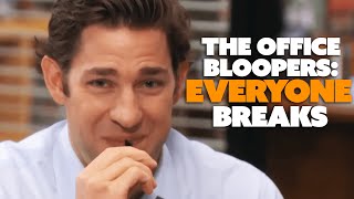 EVERYONE Breaks Bullpen Bloopers from The Office US  Comedy Bites [upl. by Standice]