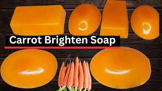 How To Make Carrot Soap For Skin Lightening And Spotless Skin [upl. by Bullard456]