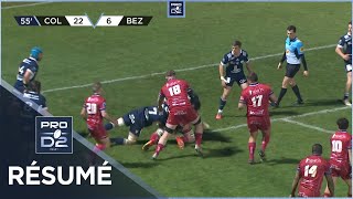 PRO D2  Résumé Colomiers RugbyAS Béziers Hérault 3920  J20  Saison 20222023 [upl. by Broome]