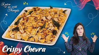 Chivda Chevra Crispy and Crunchy Tasty and Delicious Indo Pak Snack [upl. by Hpesoj]