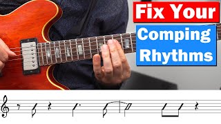 Comping Rhythms  10 Examples You Need To Know [upl. by Goodill991]