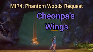 MIR4 Cheonpas Wings  Collect Stone that Averts Disaster Phantom Woods Request [upl. by Biegel]