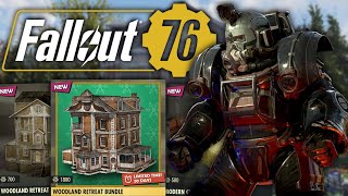 Woodland Retreat Bundle Showcase  Weekly Offers  Fallout 76 [upl. by Batty]