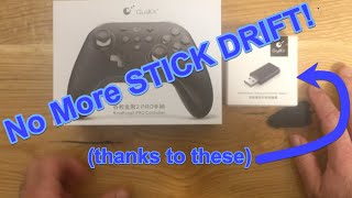 No More Stick Drift GuliKit controller  adapter [upl. by Dinsmore]