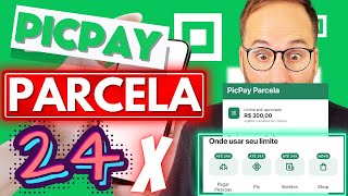 Como USAR PICPAY PARCELA parcele em até 24x [upl. by Harp]