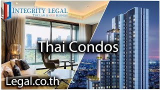 quotThai Condominium Unit Sales to Myanmar Nationalsquot Triple [upl. by Cassius91]