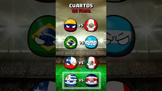 URUGUAY en la COPA AMERICA COLOMBIA 2001 countryballs [upl. by Willet]