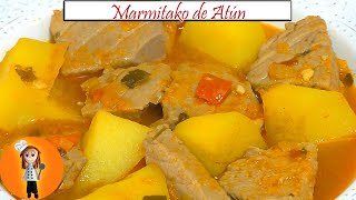 Marmitako de atún  Receta de Cocina en Familia [upl. by Ecirual337]