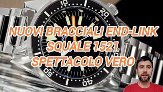 Che spettacolo i nuovi bracciali endlink per Squale 1521 [upl. by Annay]