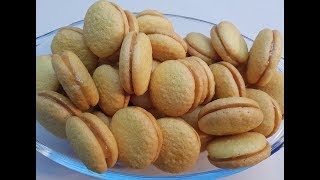 حلوى لشرب الشاي بدون زبدة او زيت اقتصادية وسريعة التحضيرGâteau Sec [upl. by Ralip]