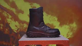 Rocky Code Red Rescue NFPA Composite Toe Fire Boots [upl. by Alemat165]