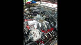 53 ls carb wont stay running [upl. by Galanti]