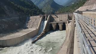 Dam Spillways Discharge Control successfully [upl. by Sabir]