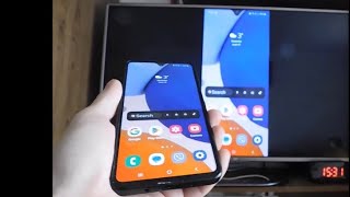 Cómo conectar  duplicar Samsung a14 a la TV sin cables [upl. by Ahkeber]