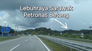 Sarawak highway Betong BATANG LAYAR TO SARATOK🌼 [upl. by Eveiveneg]