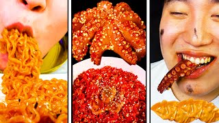 Giant Octopus Spicy Noodle Mukbang  Funny Mukbang  TikTok Pranks Video [upl. by Roy]