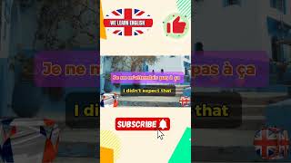 Apprenez langlais facilement et rapidement Version 2 english anglais shorts [upl. by Topper]