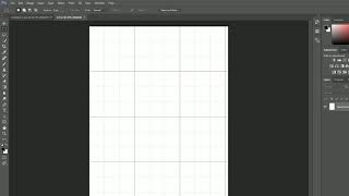 Photoshop  Show Grid Lines and change distance between lines [upl. by Ashatan]