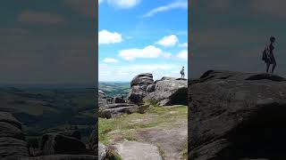 LOOK AT THOSE ROCKS peakdistrict ytshorts satisfying travel [upl. by Aramoiz]