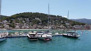 Port de Soller Majorca Balearic Islands Spain 4K [upl. by Fabian]