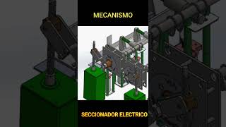 MECANISMO DE ACCIONAMIENTO PARA SECCIONADOR ELECTRICO [upl. by Nimaynib]