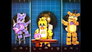 FNAF FAZBEAR 64 Animatronics FNAF AR Workshop Animations [upl. by Adriane]