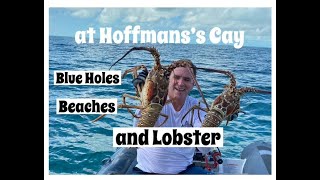 Hoffman’s Cay Bahamas Lobster Blue Holes Flo’s on a Lagoon 42 [upl. by Yila]