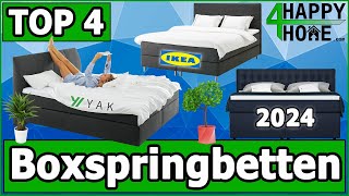 Boxspringbett Vergleich amp Test 2024 🛌 IKEA YAK Betten Jumbo AUKONA [upl. by Klatt]