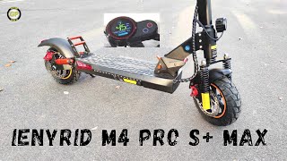 Electric Scooter iENYRID M4 Pro S MAX Incredible 45KMH  Unboxing and Test [upl. by Frazer857]