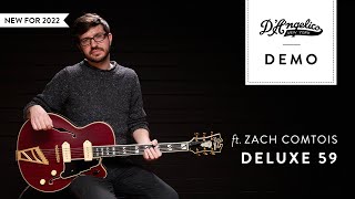 Deluxe 59 Demo with Zach Comtois  DAngelico Guitars [upl. by Berger527]