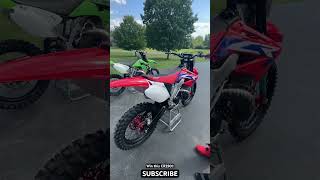 This CR250 Two Stroke SOUNDS INSANE shorts [upl. by Nylesaj]