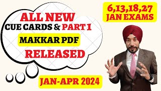 Good news Makkar pdf jan to april 2024 released  new makkar pdf january 2024 new cue cards list [upl. by Ettore]